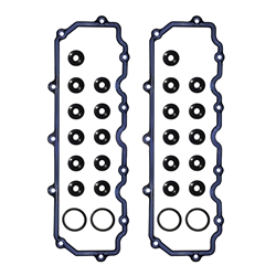 2003-2007-ford-60l-engine-valve-cover-gasket-set-upper-both-side-with-grommets