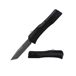 KRATOS Kraken Auto OTF Black Tanto Blade EDC Pocket Knife