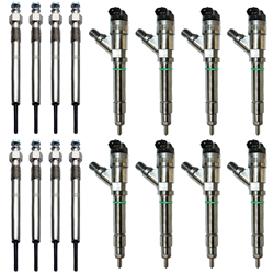 LLY 2004.5-2005 Chevy/GMC Duramax 30% Over 6.6L Diesel High Performance Injector Super Set (Stage 1)