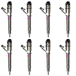 LMM 2007-2010 CHEVY/GMC DURAMAX 30% OVER 6.6L DIESEL HIGH PERFORMANCE INJECTOR SET (STAGE 1)