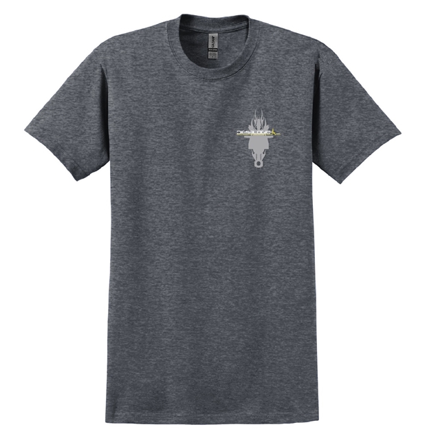 Dieselogic Piston Skull Cross Section Tee Shirt | S-3XL