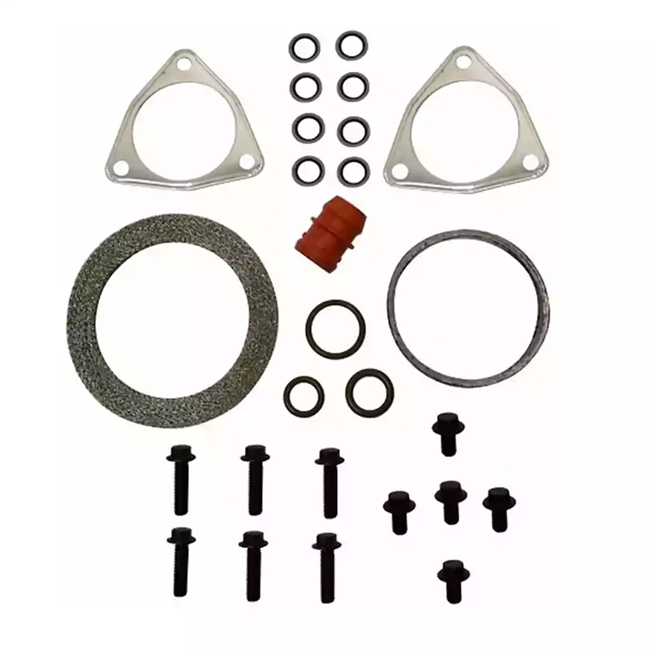 NEW 2007.5-2010 6.4L FORD POWERSTROKE COMPOUND TURBO COMPLETE TURBOCHARGER ASSEMBLY KIT