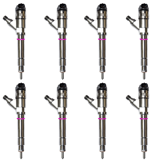 LMM 2007-2010 CHEVY/GMC DURAMAX 30% OVER 6.6L DIESEL HIGH PERFORMANCE INJECTOR SUPER SET DELUXE (STAGE 1)