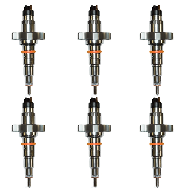 2004.5-2007 DODGE CUMMINS (30% OVER OPTION) 5.9L DIESEL HIGH PERFORMANCE INJECTOR SUPER SET DELUXE (STAGE 1)